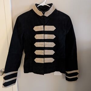 Vintage suede leather jacket